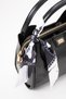Women's Stylish Crossbody Hand and Shoulder Bag with Scarf Detail and 4 Compartments - 5