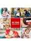 حقيبة إسعافات أولية مع حقيبة تخزين (صغيرة) تحتوي على 78 قطعة