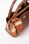 Women's Stylish Crossbody Hand and Shoulder Bag with Scarf Detail and 4 Compartments - 8