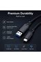 كابل USB C بطول 16.4 قدم/5 متر، كابل USB A إلى USB C، كابل بيانات عالي السرعة USB 3.2 Gen 2 بسرعة 10 جيجابت في الثانية، شحن سريع 3 أمبير 60 واط - 6