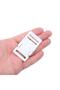 Paracord Accessory Bag, Belt Fastening Plastic Toast Oval Bag Lock 2.8 cm White * 10 Pcs - 2