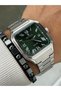 Rym-614270 Roma Numerals Square Men's Wristwatch - Steel Strap - 4