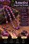 8mm Amethyst Natural Stone Prayer Beads