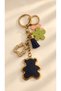 Teddy Bear Metal Keychain Bag Ornament Charm