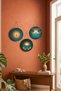 Tropik Ada 3-Piece Round Table Set with String, Mdf Wood Wall Decoration, Layered Look - 4
