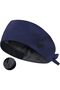 Adjustable Working Cap with Button, Cotton Working Hat Sweatband, Elastic Bandage Tie Back Hats