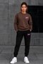 Zero-Collar Sharddonted Sweatshirt Seasonal Svp Printed Women'S/Men's Unisex Model