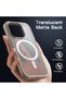 Magnetic Matte Case for iPhone 15 Pro, Black - 4
