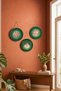 Spring Garden 3-Piece Round Table Set with String Mdf Wood Wall Decor Layered Look - 4