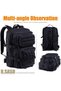Black Tactical Backpack, Military Backpack, Molle Backpack - 4