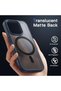 Magnetic Matte Case for iPhone 15 Pro, Black - 4
