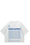 White Women's Men's F1 Legend Max Verstappen Oversize Crew Neck Short Sleeve T-Shirt - 3