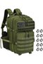Black Tactical Backpack, Military Backpack, Molle Backpack