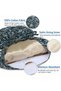 Adjustable Working Cap with Button, Cotton Working Hat Sweatband, Elastic Bandage Tie Back Hats - 3