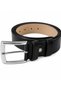 Original Genuine Calf Leather Adjustable Buckle Men's Belt Suitable for Jeans and Canvas - 2