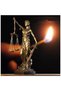 5Pcs Statue of Justice – Large Size Decorative Sculpture, Ornament for Law Office and Office, Justice Statue - 2