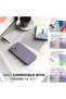 Compatible with iPhone 14 Case with Screen Protector (Camera Protection & Soft Microfiber Lin - 2