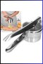 Steel Potato Masher, Puree Maker with Chamber, Potato and Garlic Crusher - 5