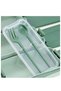 Layered Lunch Box - 3-Layer Leak-Proof Food Container (with Fork and Spoon) 1260 ml - 3
