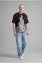 Boxy Fit Crew Neck Printed Short Sleeve T-Shirt J0783Ax26Au