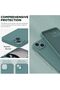 Compatible with iPhone 14 Case with Screen Protector (Camera Protection & Soft Microfiber Lin - 4