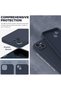 Compatible with iPhone 14 Case with Screen Protector (Camera Protection & Soft Microfiber Lin - 4