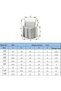 Stainless Steel 304 Pipe Plug Outer Solid Square Thread 1/4" NPT Male, Drain Pipe Fitting Plug (Pack - 4