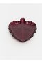 Esvab • Modern & Distinctive Leaf Embroidered Glass Bowl 18 cm - 6