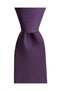 Lilac Dot Patterned Purple Silk Tie – 7.5 cm Wide - 5