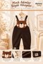 Baby Boy Set Teddy Bear Salopet Set 2-Piece Linen Shirt Overalls Set Seasonal 6 9 12 18 24 Months - 6