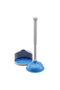 Toilet Air Plunger & Unblocker | Powerful Durable Bathroom Plunger with No-Splash Design for Blocked Toilets Fast & Hygienic Clog Remover Easy to Clean & Store - 5