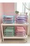 3-Tier Metal Mesh Document Rack A4 Document Tray Pastel Pastel Lilac - 8