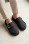 Women'S, Buckle-Strapped, Closed Toe, Stylish Detailing, Comfortable Sole, Daily Home and Outdoor Slippers - 8