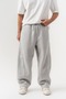 Lineseam Stitching Detailed Elastic Waist Loose Fit Men's Sweatpants