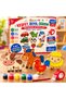 Wooden Painting Set Farm Animals 10 Pieces Mdf Figures Acrylic Paint and Brush Ages 3+ - 3