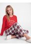Esvab • Modern & Distinctive New Year's Themed Women's Pajama Set
