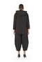 Darkwin Large Size Picasso Series Black Hooded Zipper Bead Embroidered 52-54 Size Pants Suit - 9