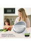 Washing Bowl with Rotating Strainer - Large Size Fruit and Vegetable Strainer with Smart Balance System ⁠ - 4
