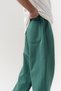 Lineseam Stitching Detailed Elastic Waist Loose Fit Men's Sweatpants - 7