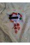 UAE National Day Hair Bow Accessory, Red and Green Bow Tie with White and Black Tails (Bow Clip) - 4