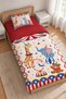 Cheerful Carnival Circus Themed Single Children's Bedding Set - with Sheets - 2