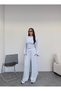 Long Cardigan Comfortable Three-Piece Set - 4