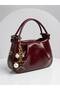 Soft Leather Medium Size Shoulder and Crossbody Bag with Shiny Star Accessories and Long Strap (Length 13 cm Width 24 cm Bottom 9 cm) - 2