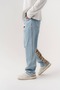 Bedouin Desert Landscape Embroidery Detailed Baggy Jean Men's Trousers - 8