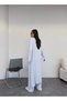 Long Cardigan Comfortable Three-Piece Set - 5