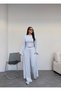 Long Cardigan Comfortable Three-Piece Set