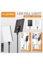 LIVE-P24 LED Fill Light – Ultra-Bright Adjustable Video Lighting with Remote Control for Streaming, Photography & Meetings - 4