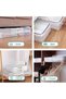 Under Bed Storage Box Foldable Storage Bag Organizer with Reinforced Handle Clear Window Foldable Un - 6