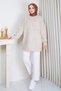 Women's Knitted Patterned Knitwear Tunic Sweater - 3