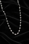 Silver Color Heart Charm Women's Steel Necklace - 5